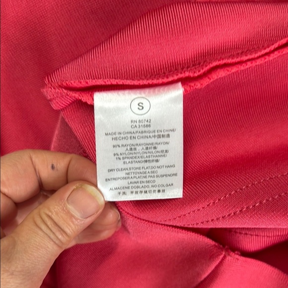 Pink Ruched Halter Mini Dress for Cocktail - Picture 4 of 5